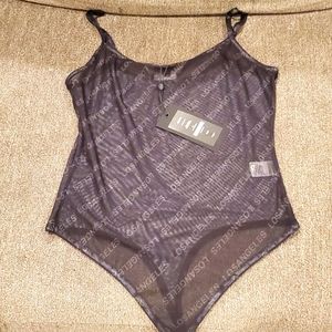 Kendall & Kylie sheer body suit